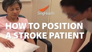 How To Position A Stroke Patient [upl. by Latini]