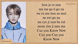 NCT U  Know Now Easy Lyrics [upl. by Wons358]