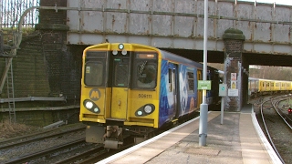 Half an Hour at 216  Birkenhead North Station 1022017  Class 507 508 terminus [upl. by Necyrb]