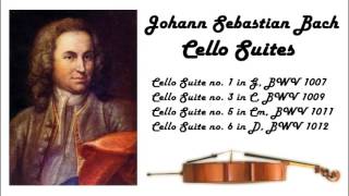 Johann Sebastian Bach  Cello suites in 432 Hz great for reading or studying [upl. by Emmanuel]