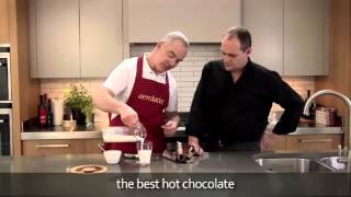 How to make a hot chocolate using an aerolatte milk frother [upl. by Alba]