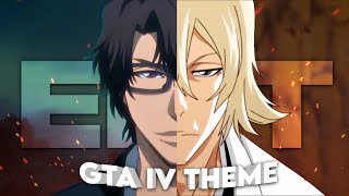 Aizen x Urahara  GTA IV Theme Edit [upl. by Noy]